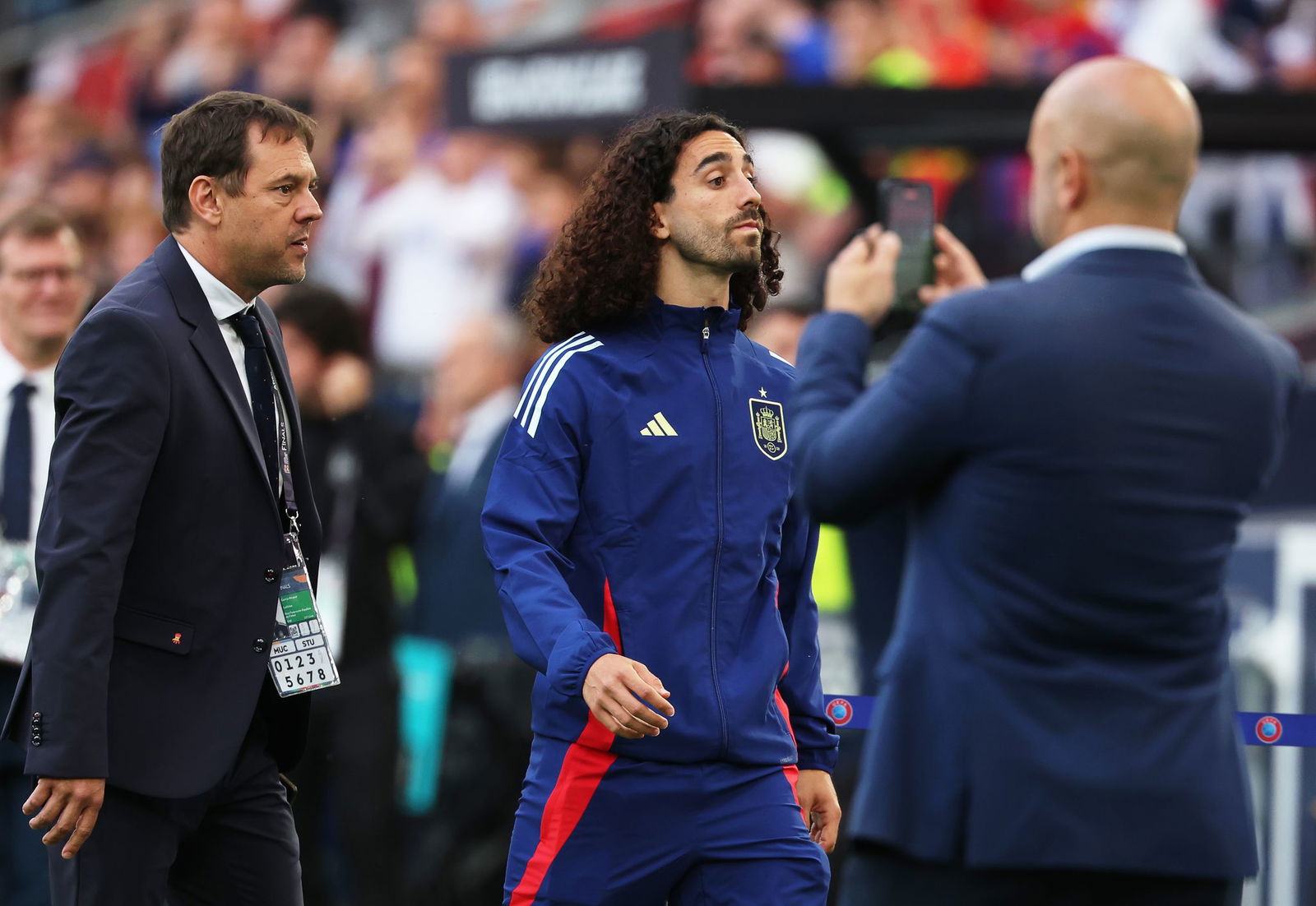 Marc Cucurella und die deutschen Fans werden wohl keine Freunde mehr.