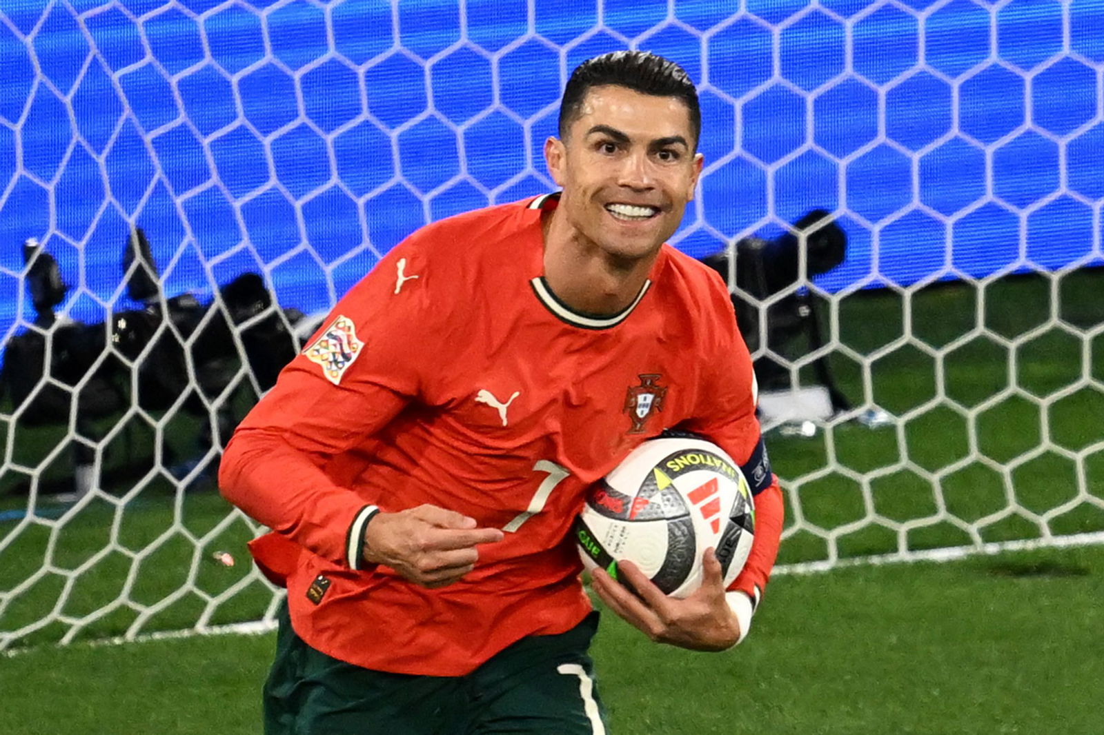 Umjubelter Torschütze: Ronaldo erzielte das zwischenzeitliche 2:2.