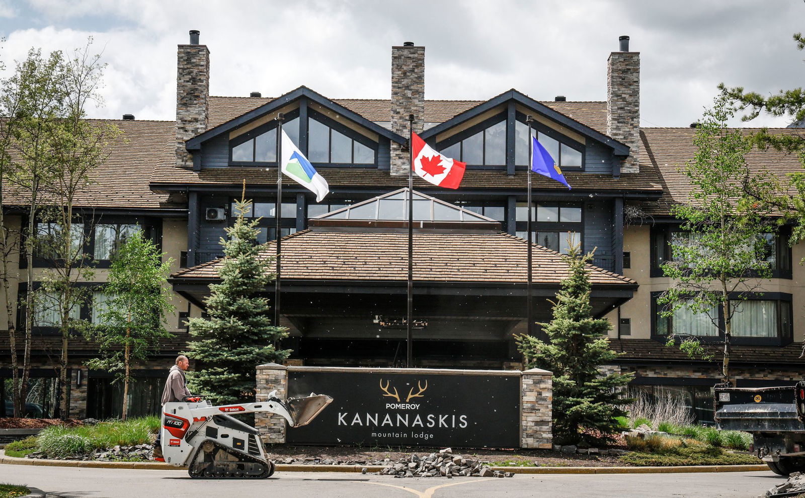 In diesem Hotel treffen sich die Staats- und Regierungschefs. (Archivbild)