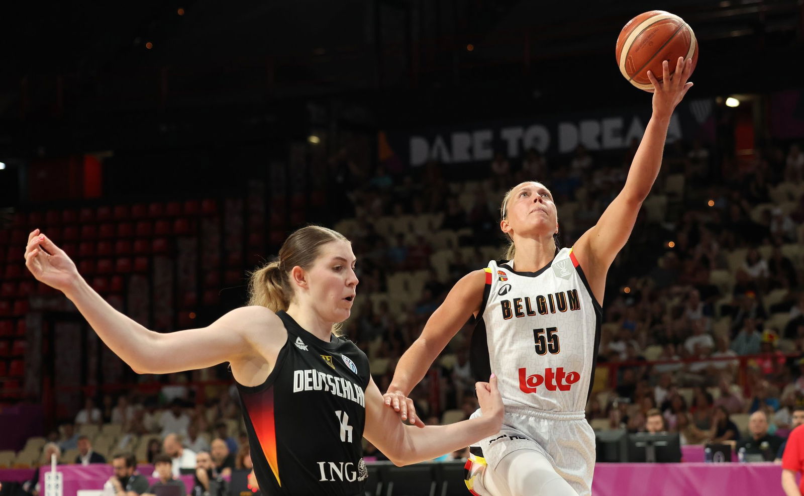 Luisa Geiselsöder und Co. waren gegen Belgien ohne Chance.