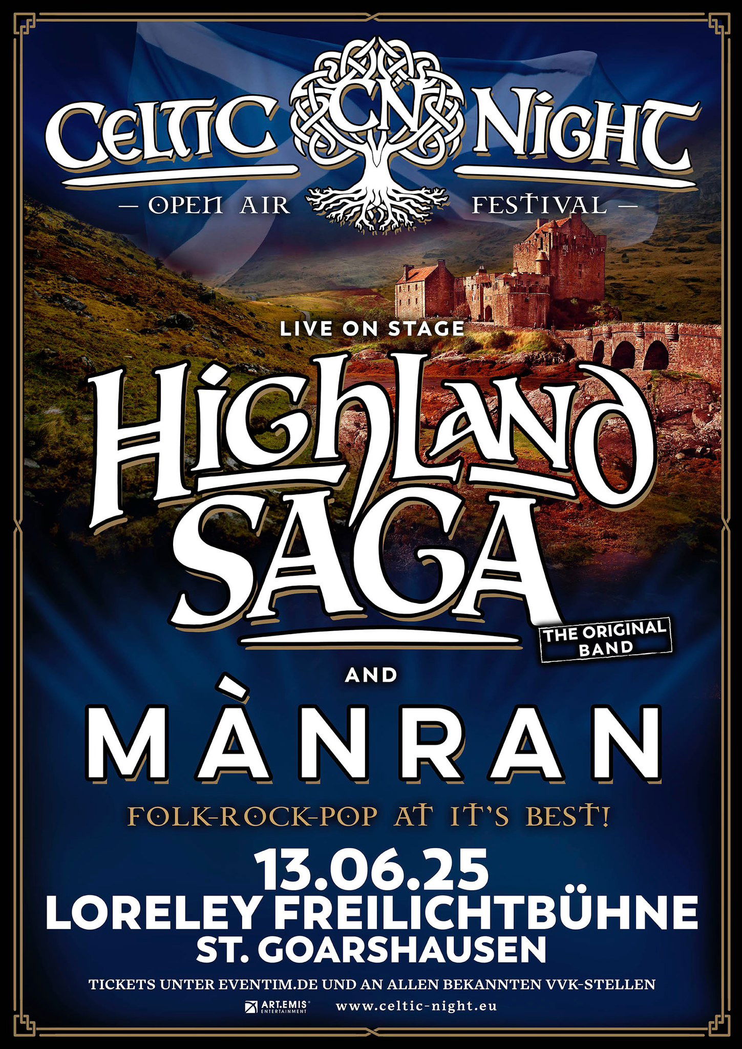 Celtic Night Open Air Festival - Highland Saga
