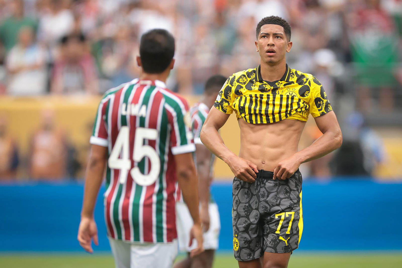 Jobe Bellingham konnte nach seiner Einwechslung wenig bewirken