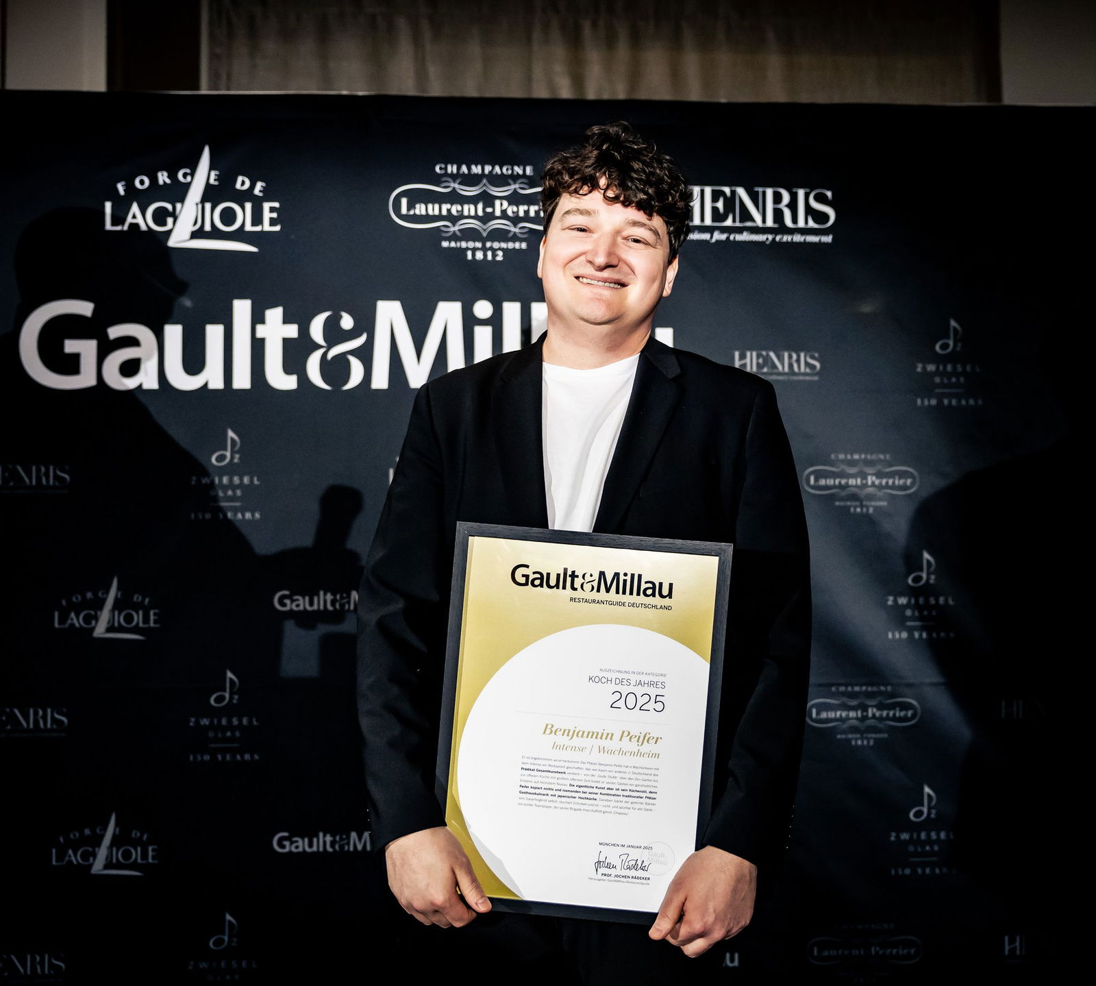 Peifer schätzt Kreativität und direktes Feedback in der Gastronomie.