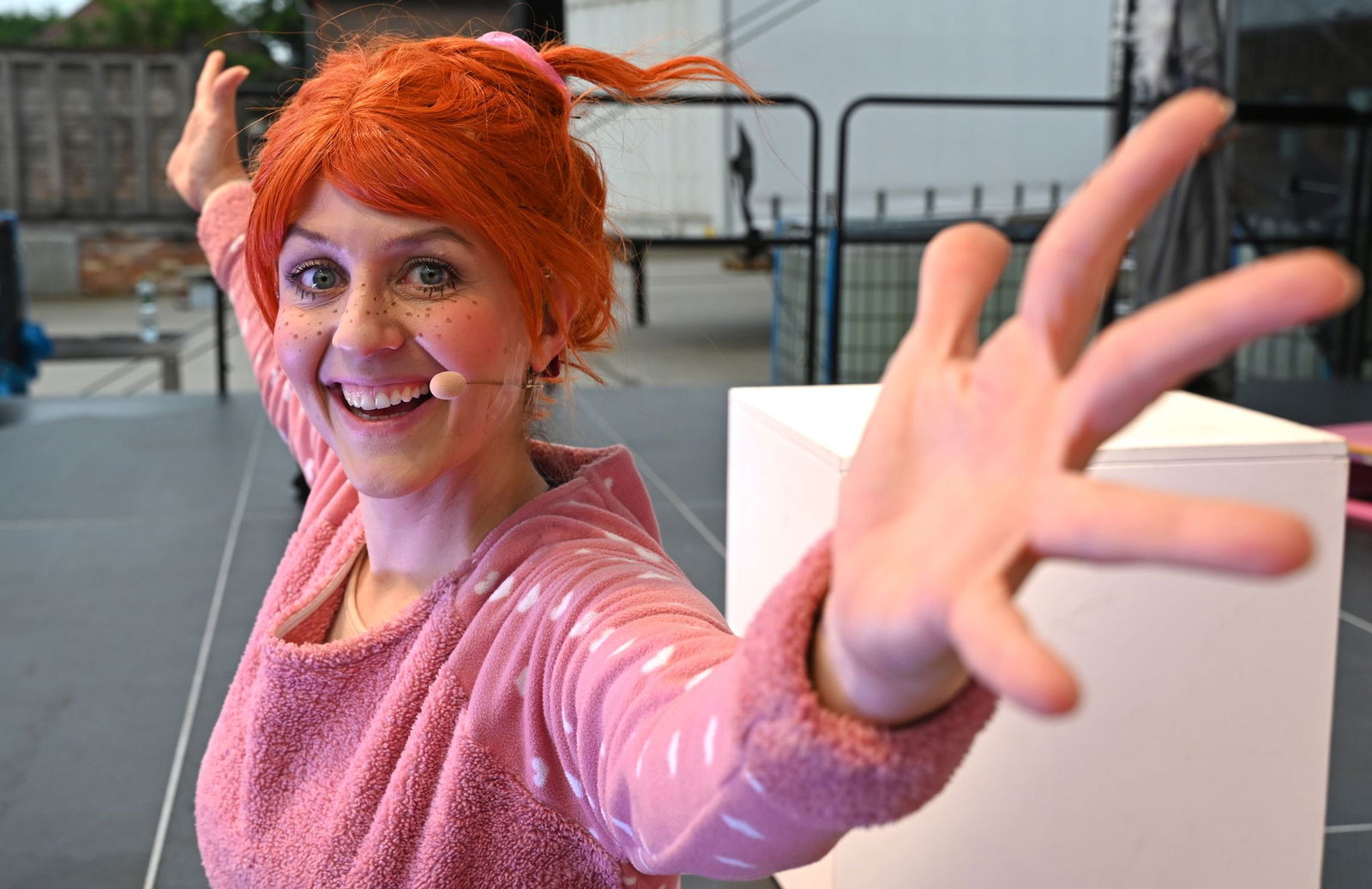 Henriette Fee Grützner singt im Musical «Tod auf dem Thron - Das Klosical» gleich mehrere Stimmen.