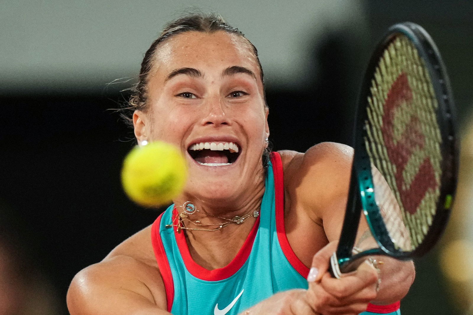 Aryna Sabalenka steht in Paris erstmals im Finake.