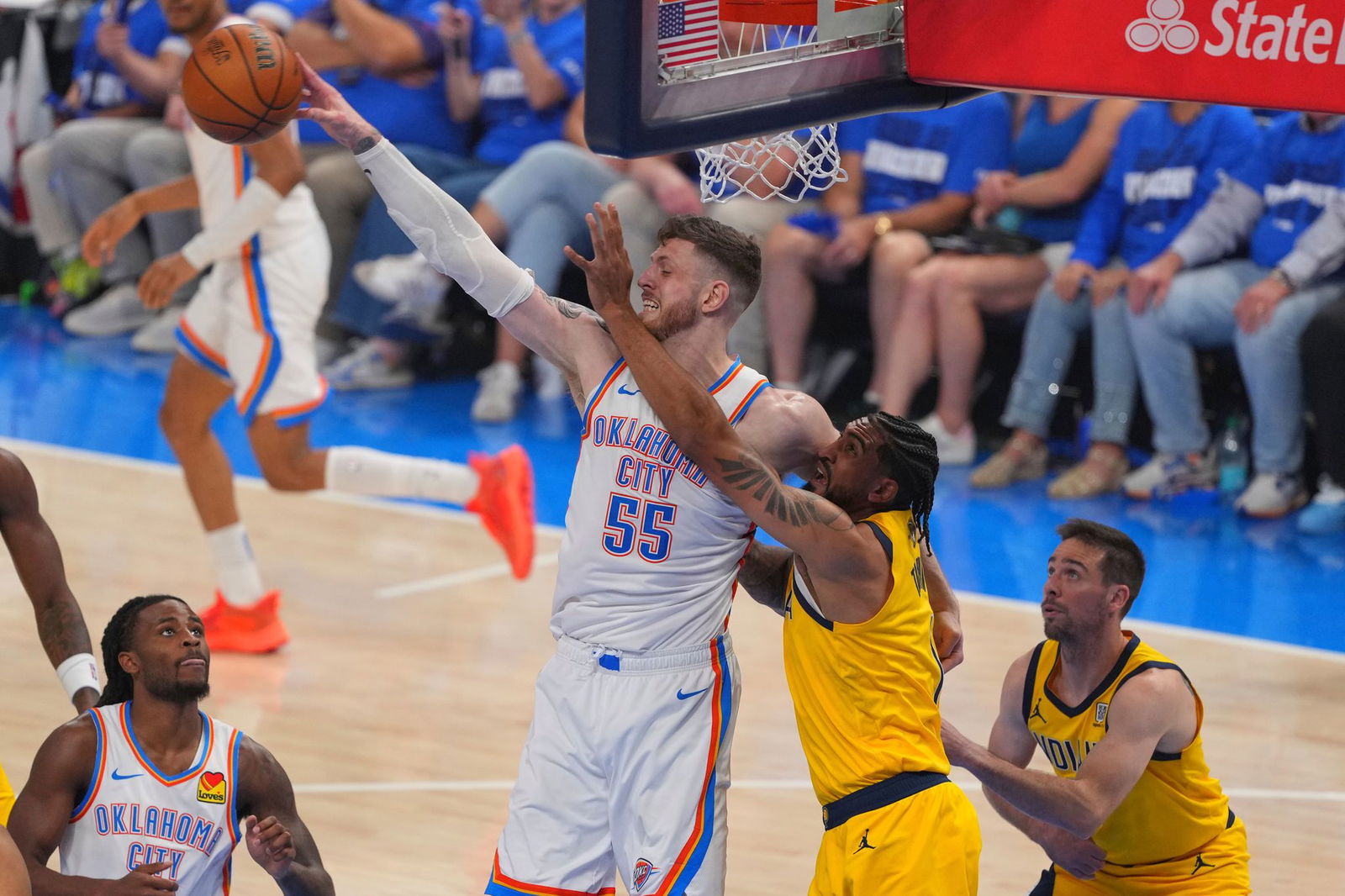 Hartenstein musste erneut hart arbeiten.