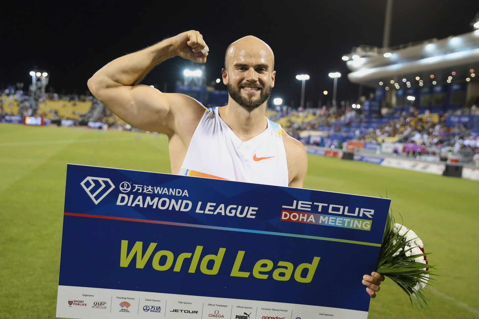 Auch in Offenburg stark: Der Weltjahresbeste Julian Weber.