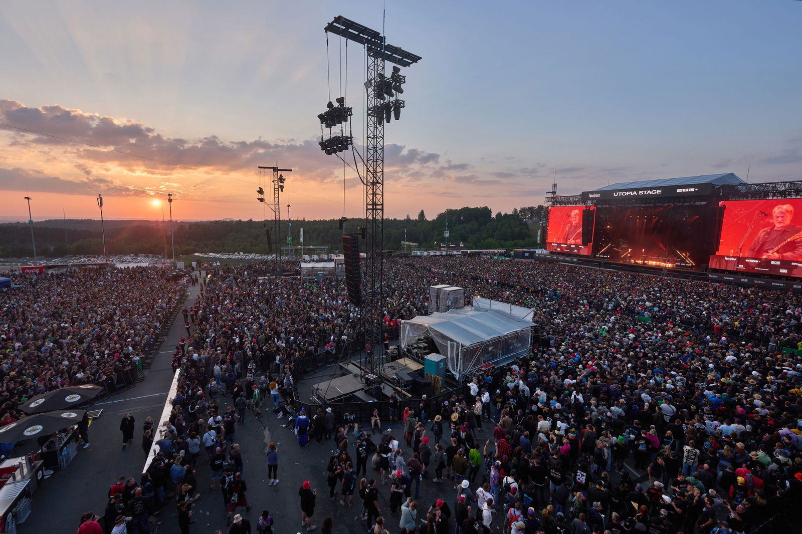 Wolkenlos oder Regen? Noch ist nicht klar, wie das Wetter beim diesjährigen Rock am Ring sein wird. (Archivbild)