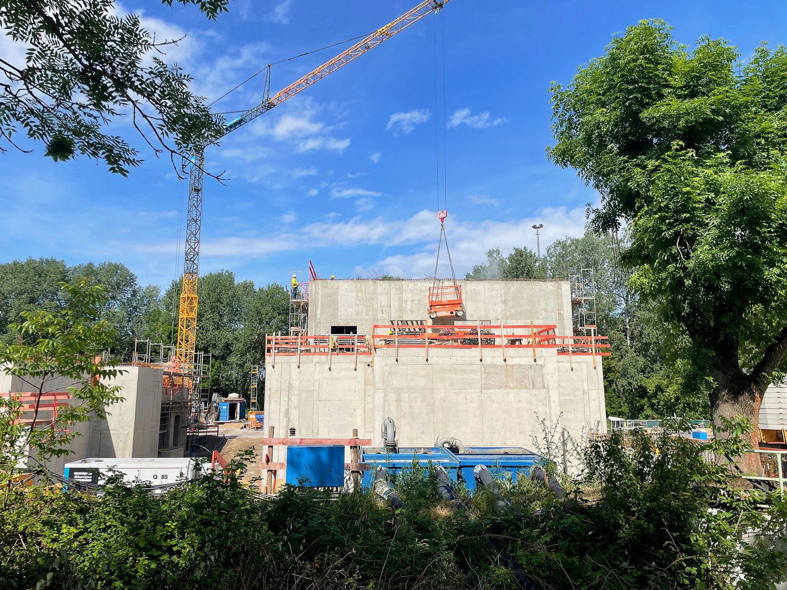 In Mainz wird die vierte Klärstufe gebaut. (Archivbild)
