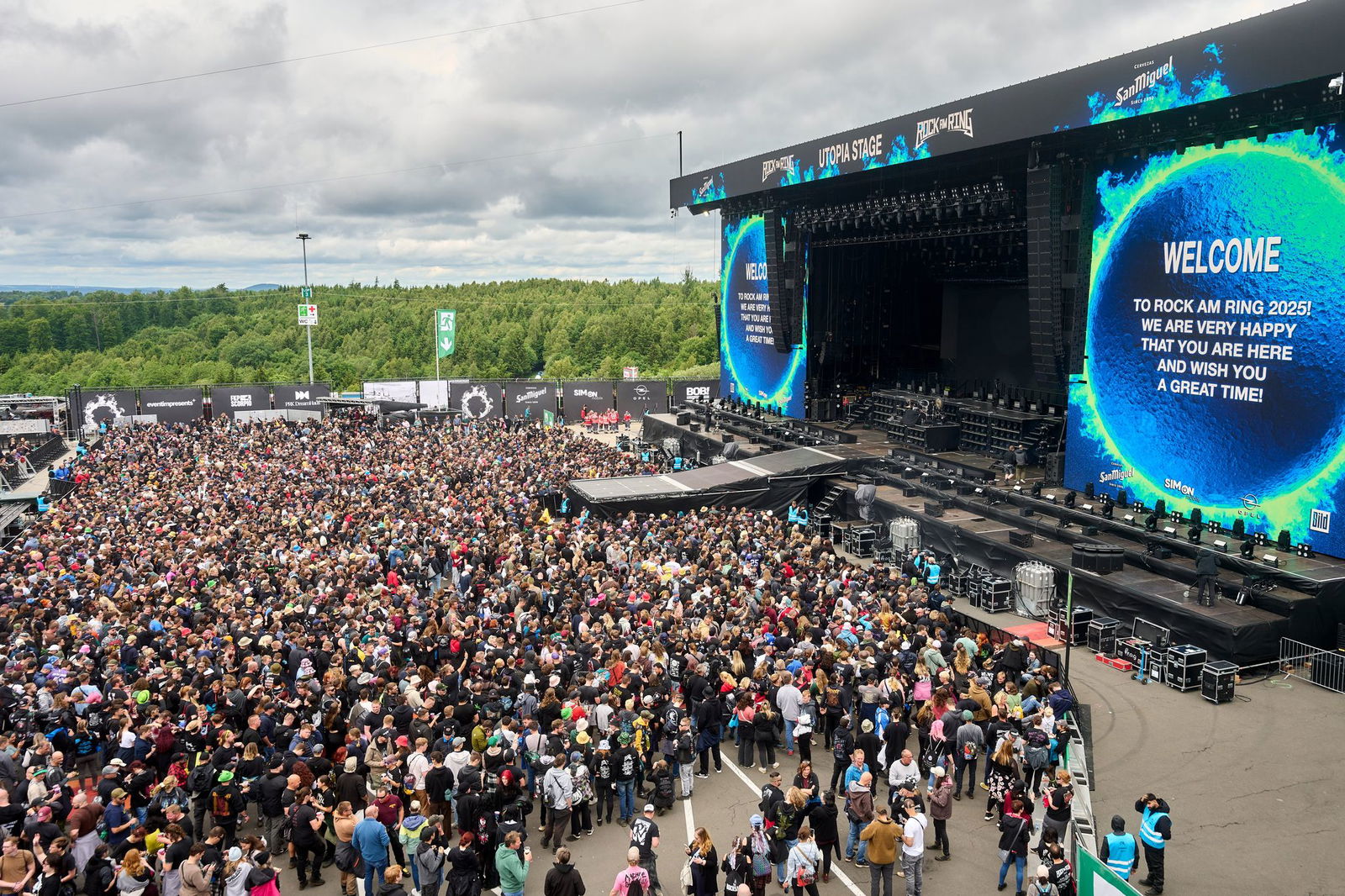 Das Festival ist eröffnet.