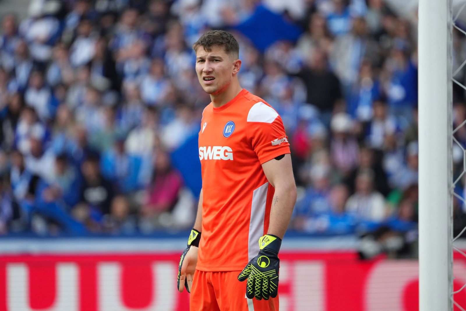 Wird die Karlsruher Richtung England verlassen: Torwart Max Weiß.