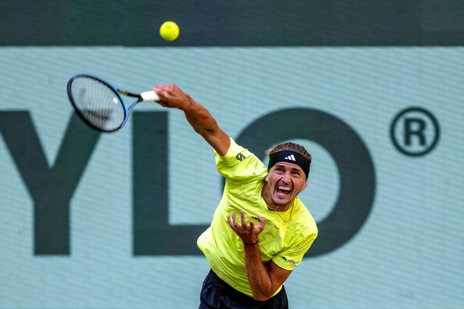 Alexander Zverev hat sich in Halle ins Viertelfinale gekämpft.