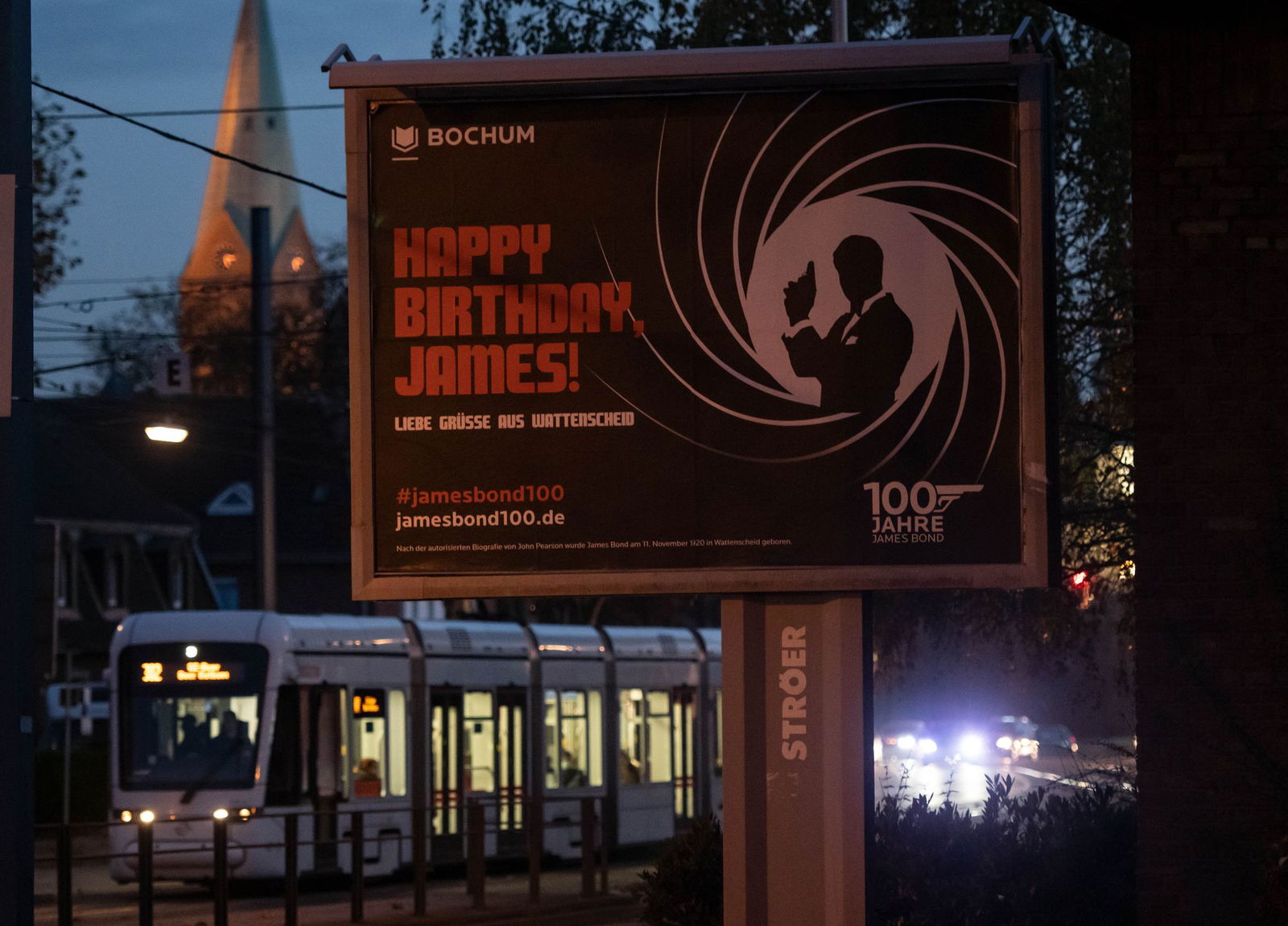 Zum 100. Geburtstag hatte die Stadt mit dem berühmten Geheimagenten geworben - stammt er doch angeblich aus Wattenscheid. (Archivbild)