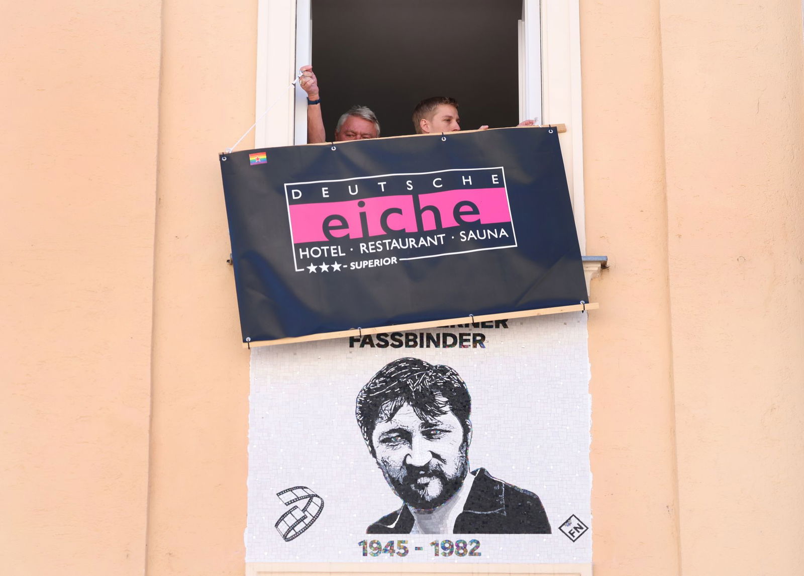 Die Deutsche Eiche war das Stammlokal von Fassbinder.