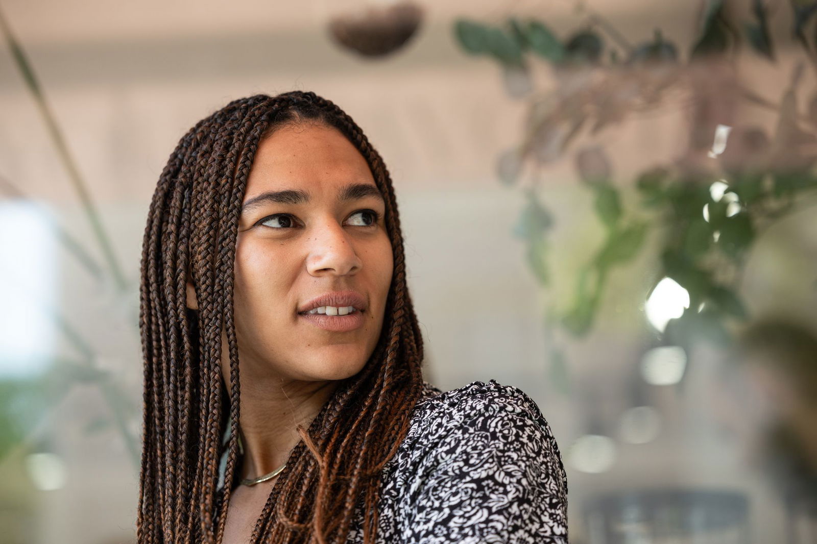 Marie Mouroum hat sich Verletzungen zugezogen.