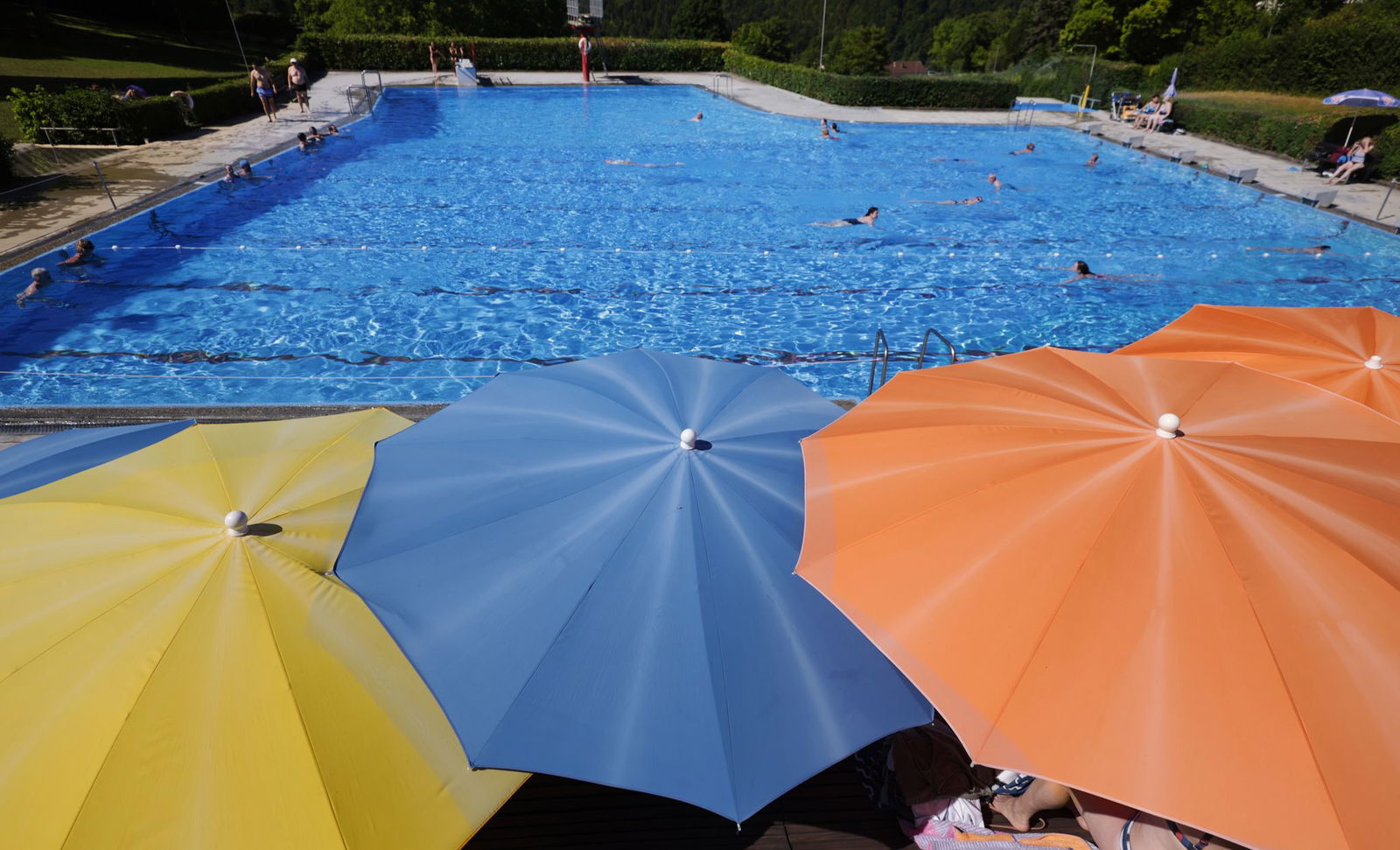 Der Deutsche Wetterdienst (DWD) rechnet mit bis zu 39 Grad in der kommenden Woche. 