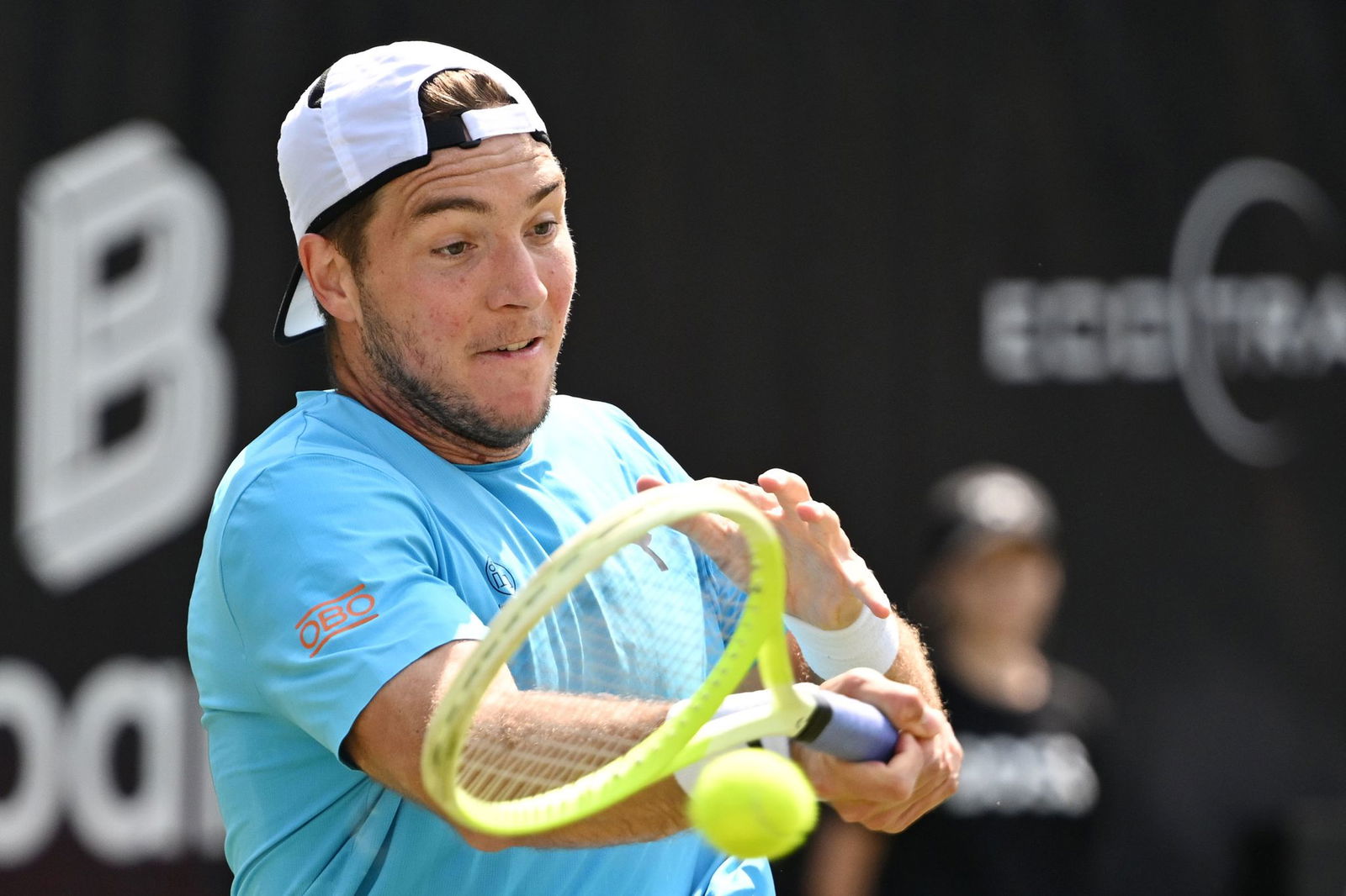Jan-Lennard Struff kam dank einer Wildcard ins Stuttgarter Hauptfeld.