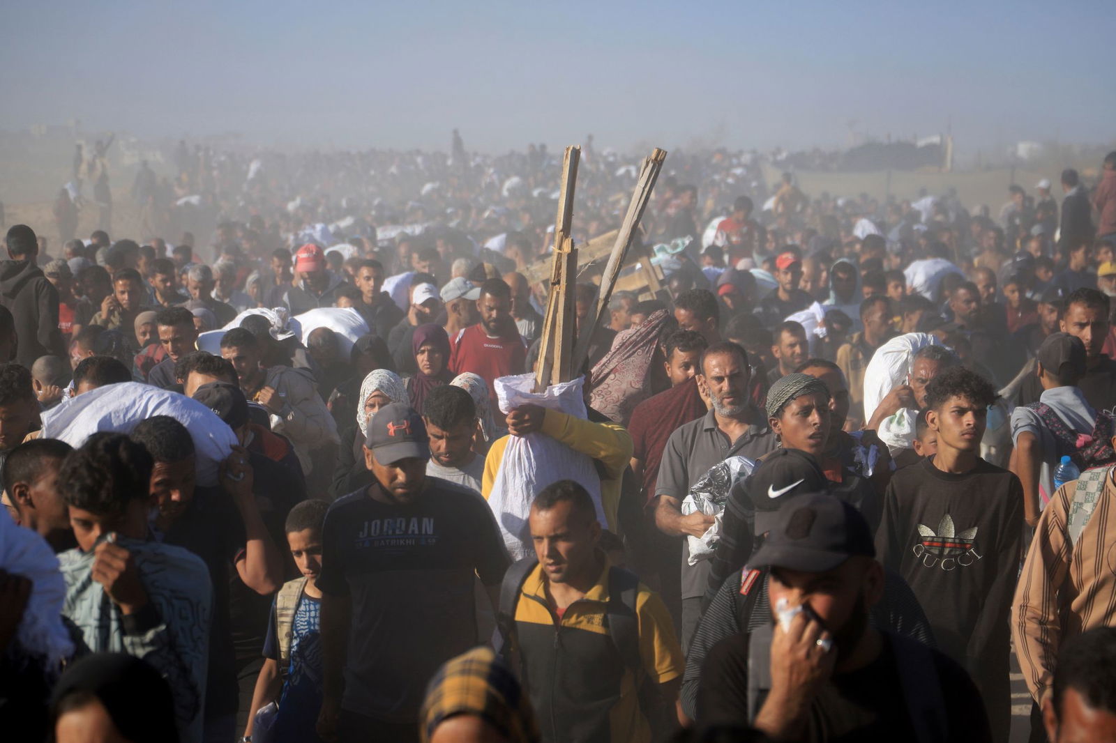 Die Verteilungszentren in Gaza sollen heute wieder öffnen. 