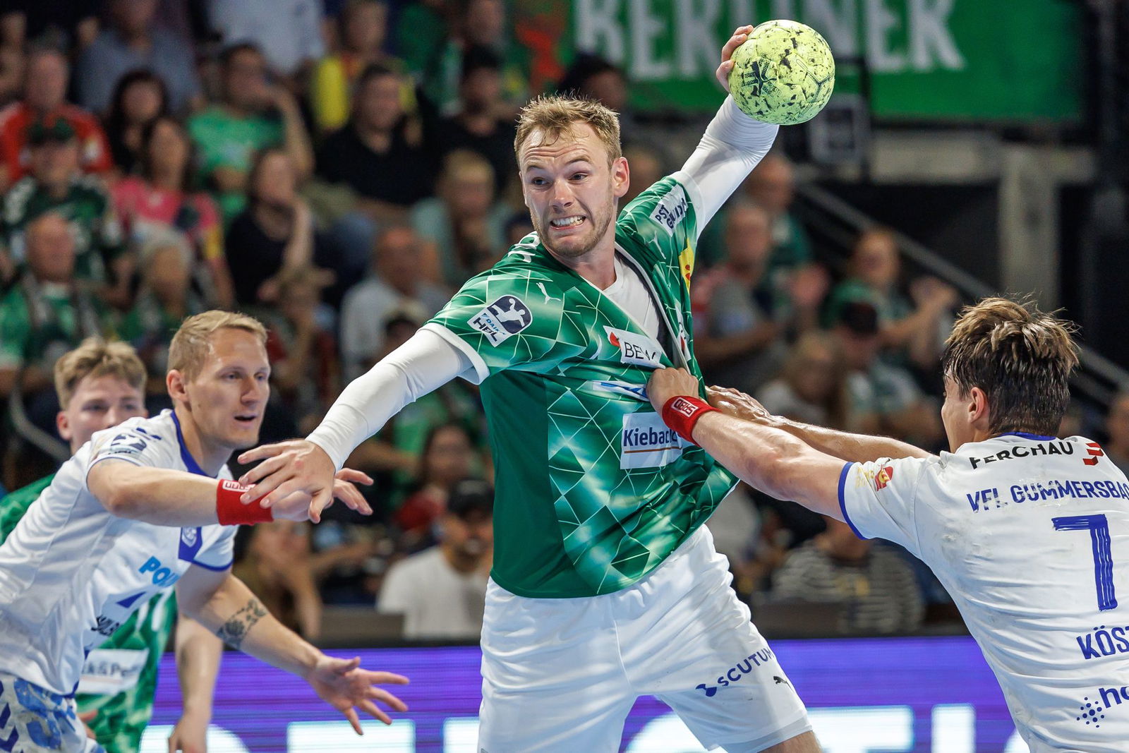 Erfolgsfaktor Mathias Gidsel wirft Berlin fast im Alleingang zum Sieg. 