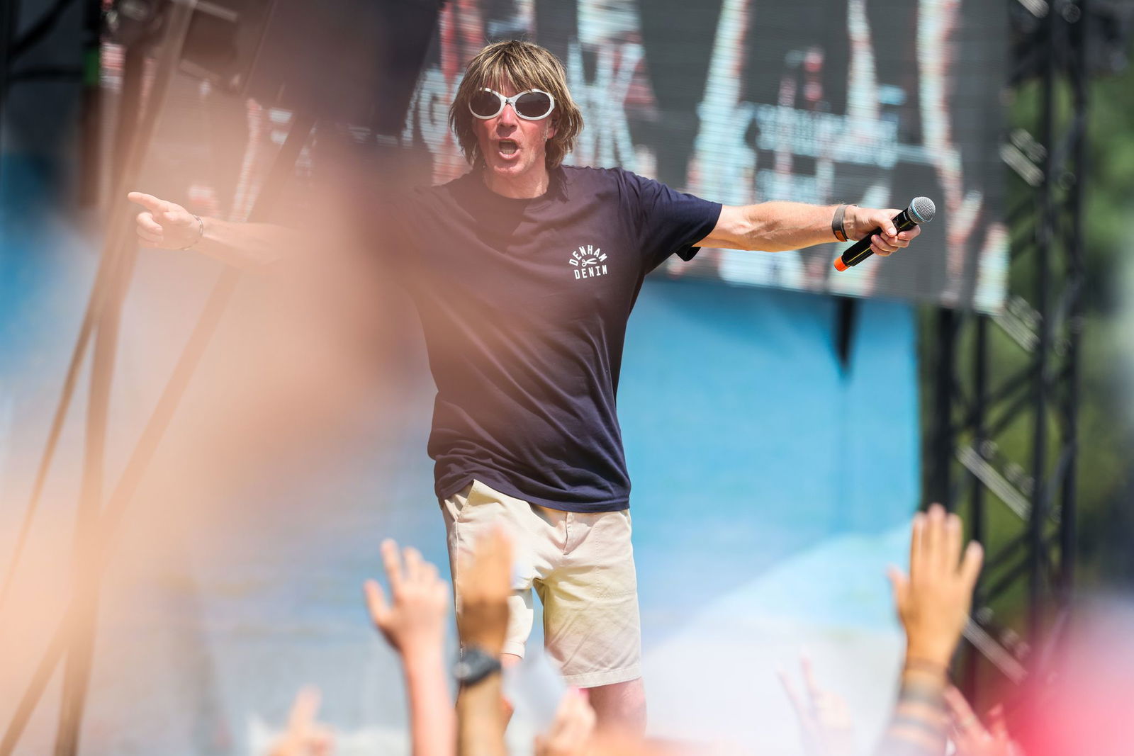 Mickie Krause gab sich beim Festival «Inselfieber» auch die Ehre.