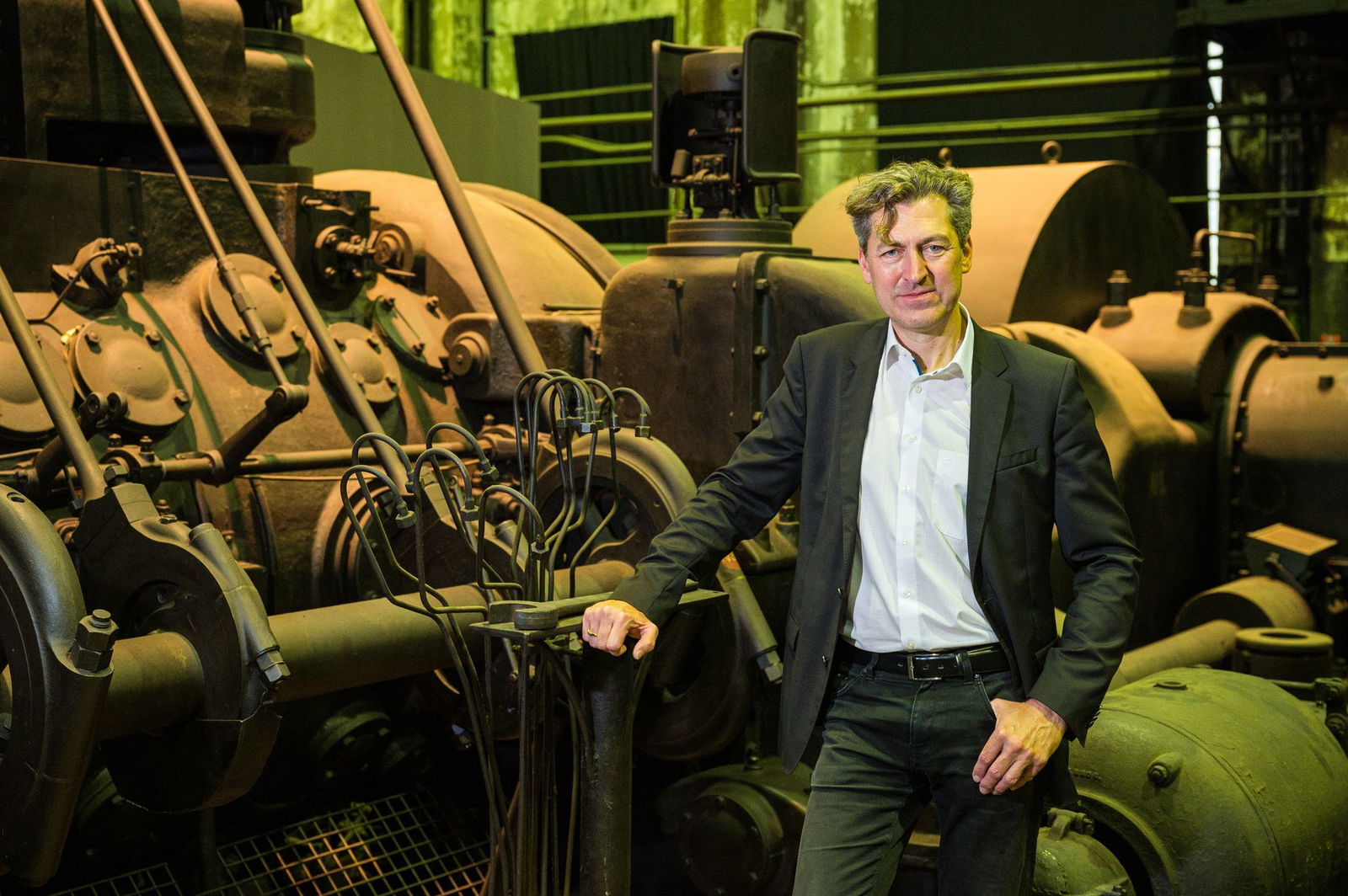 Der Generaldirektor der Völklinger Hütte, Ralf Beil, präsentierte erste Pläne für die neue Ausstellung «X-RAY», die ab dem 9. November in der Gebläse- und Verdichterhalle zu sehen sein wird. (Archivbild)