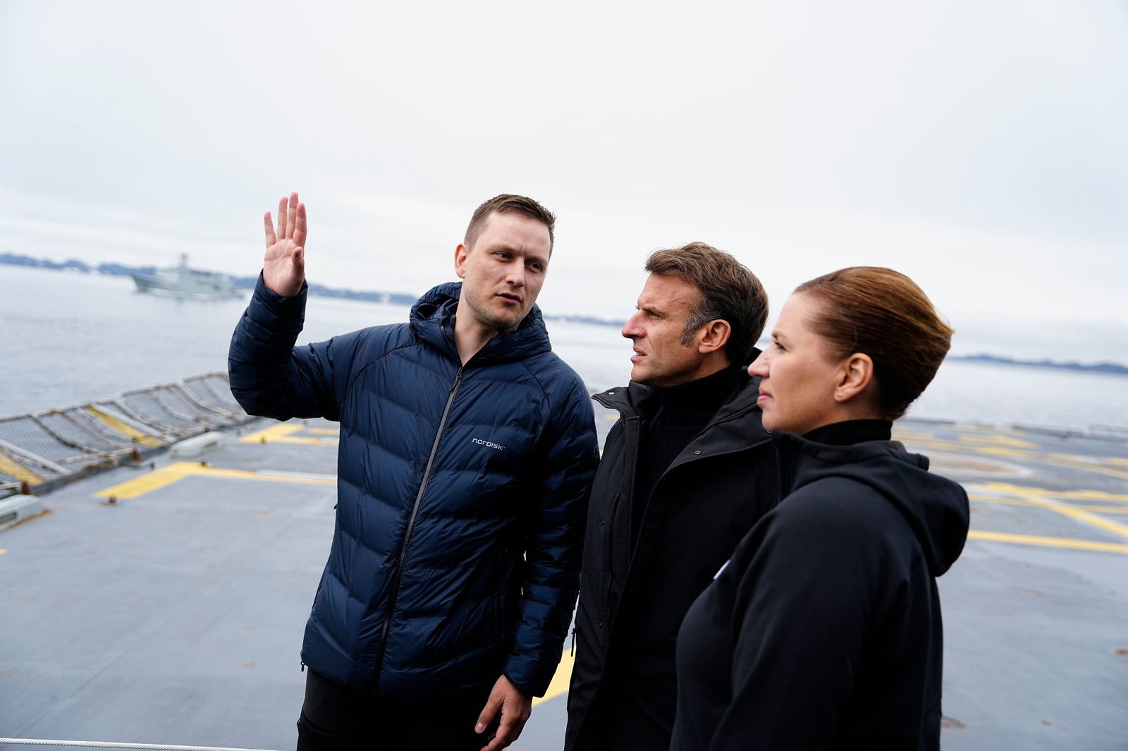 Macron und Frederiksen machen sich für souveränes Grönland stark (Foto-aktuell).