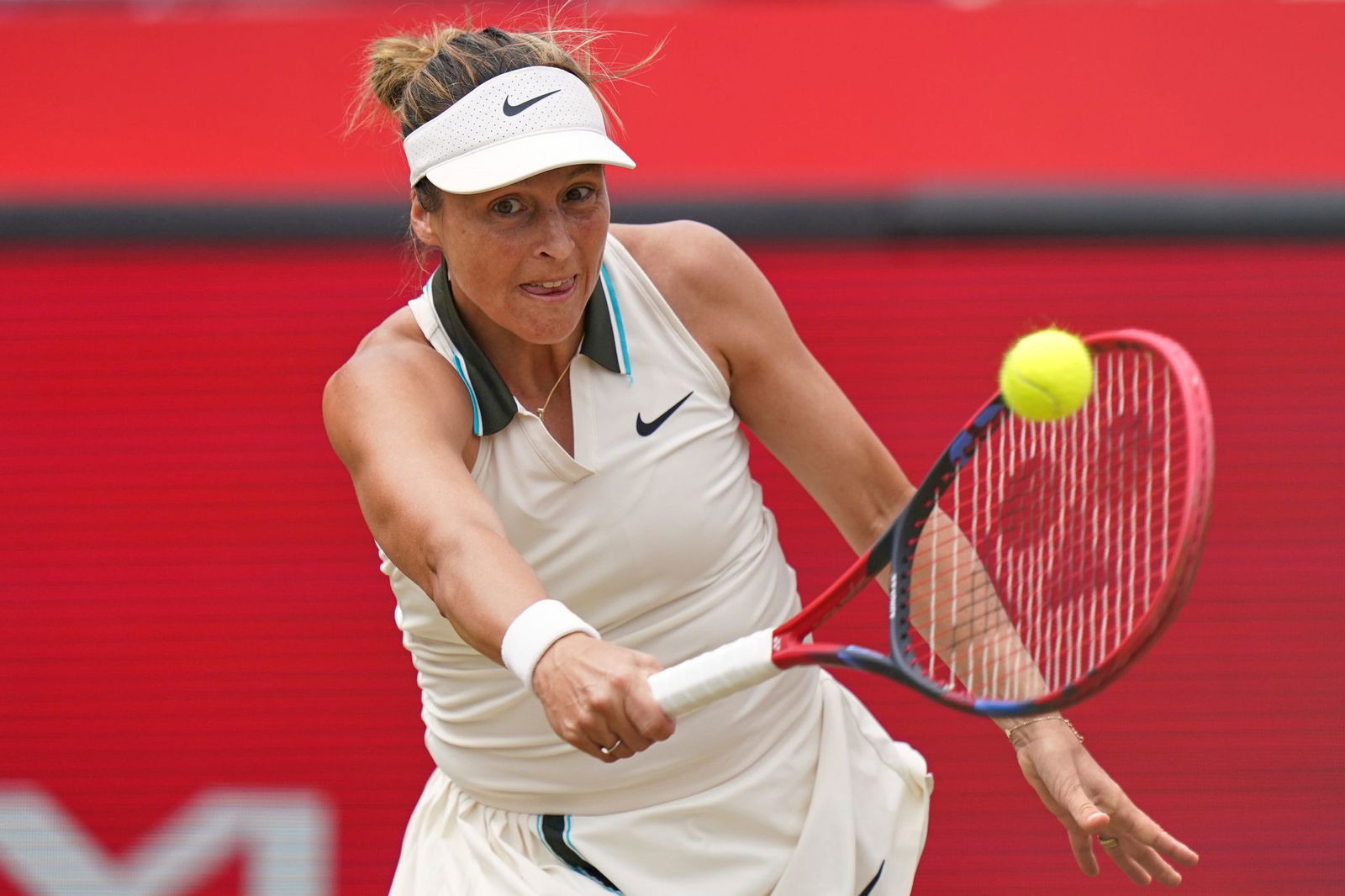 Tatjana Maria ist bekannt für ihre unterschnittenen Bälle. 