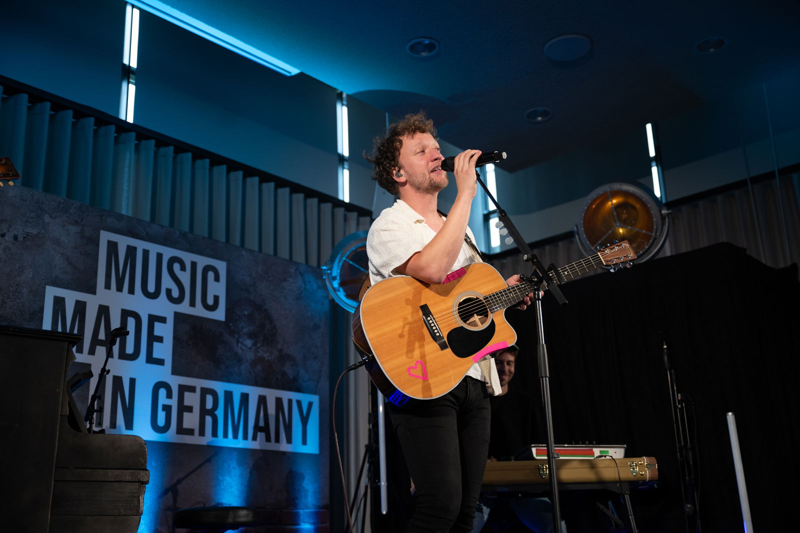 Joris auf der Bühne