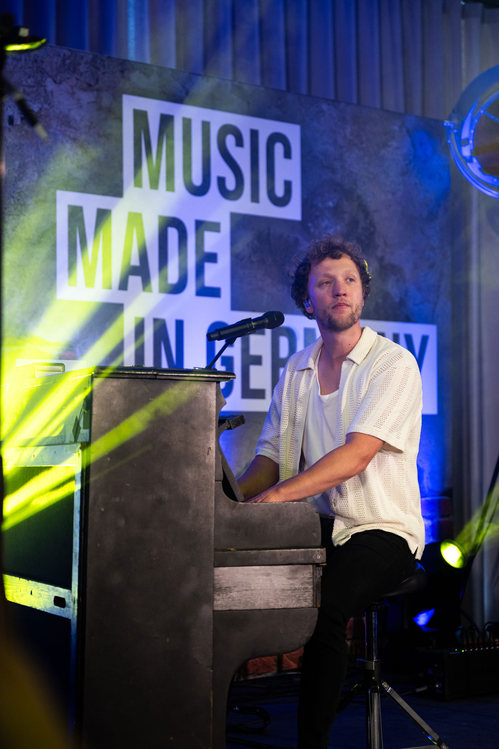 Joris auf der Bühne