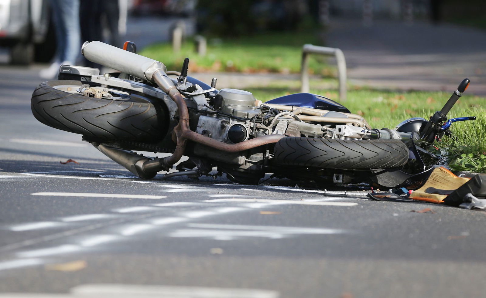 Mehrere Motorradfahrer wurden schwer verletzt. (Symbolbild)