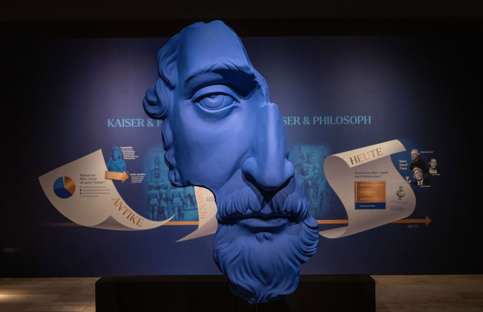 Von Marc Aurel sind heute vor allem seine philosophischen Schriften bekannt.