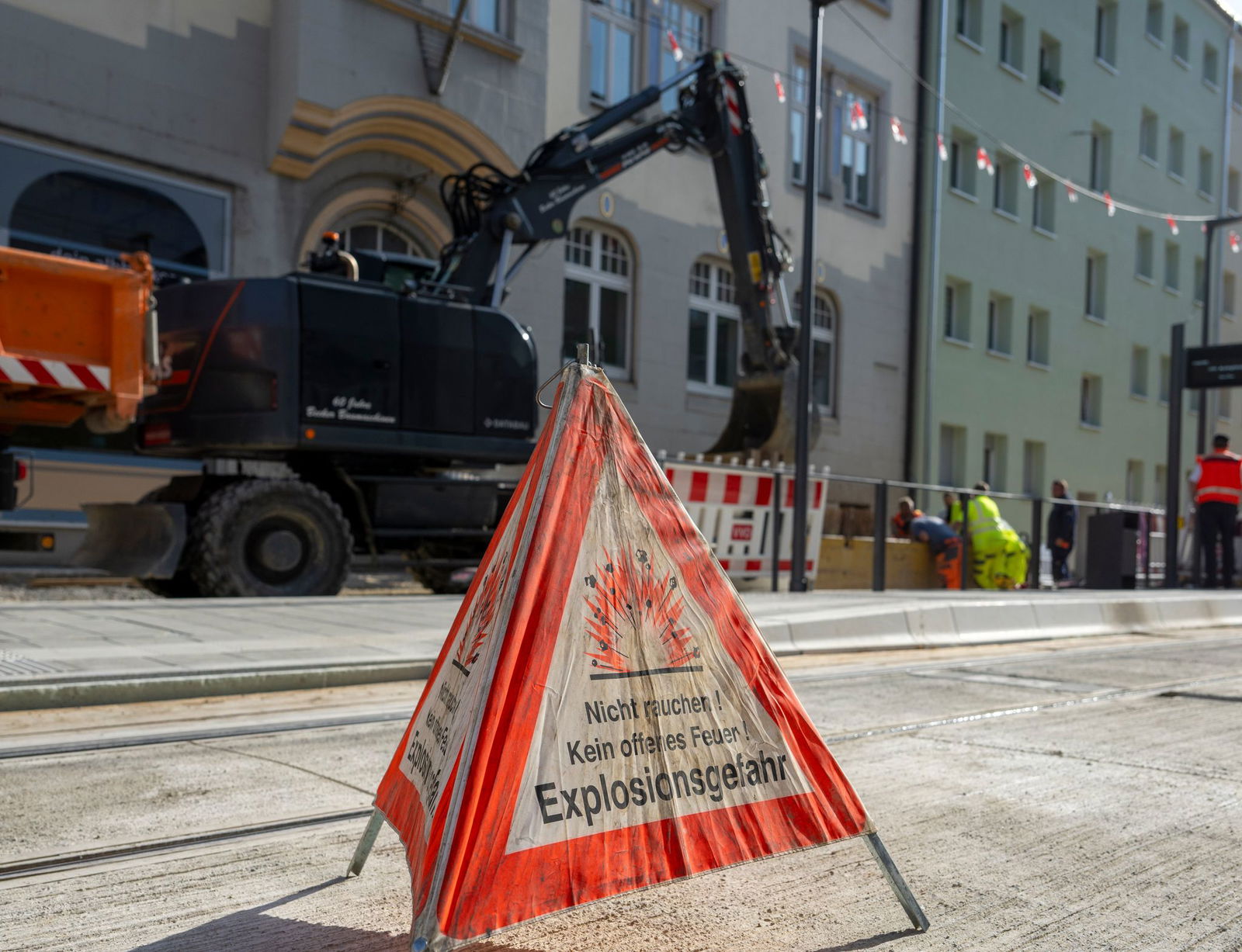 Im Ulm strömte Gas aus. 