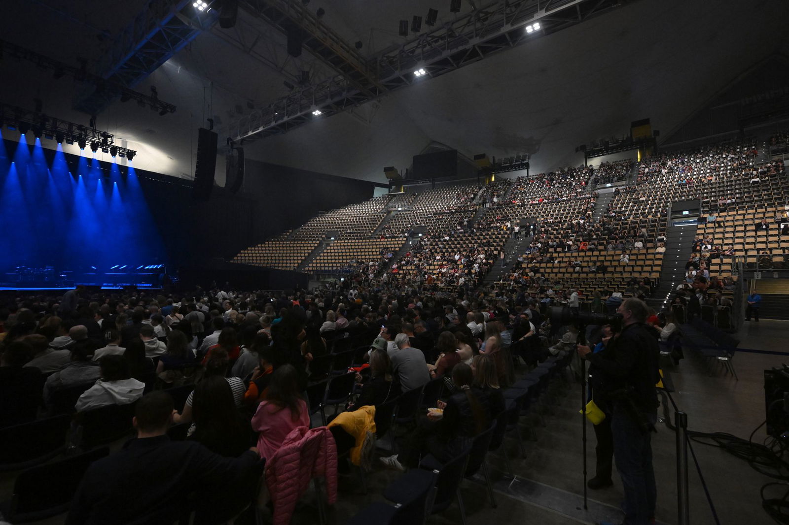 Viele Ränge blieben leer.