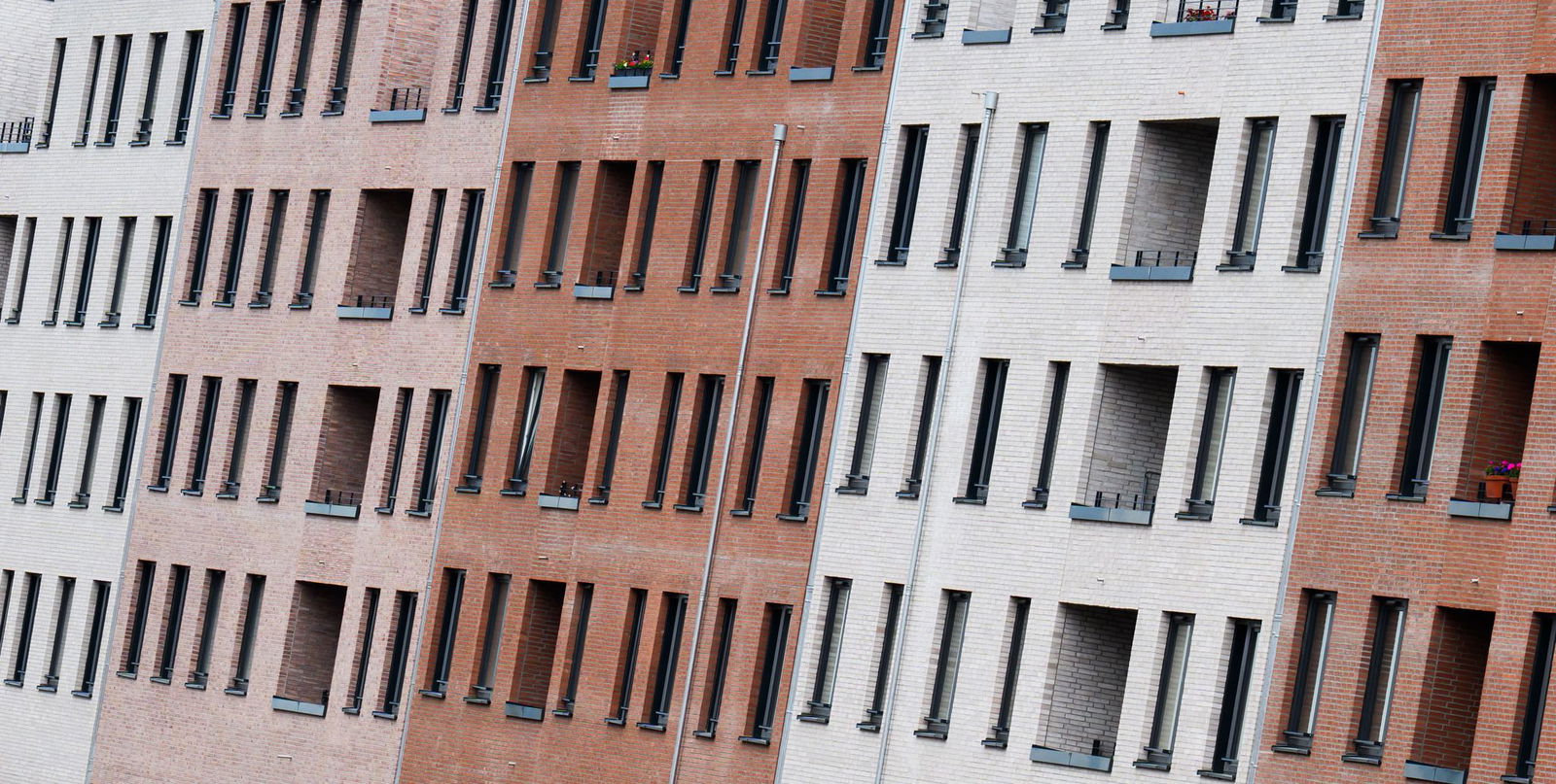 Neue Mehrfamilienhäuser in Hannover.