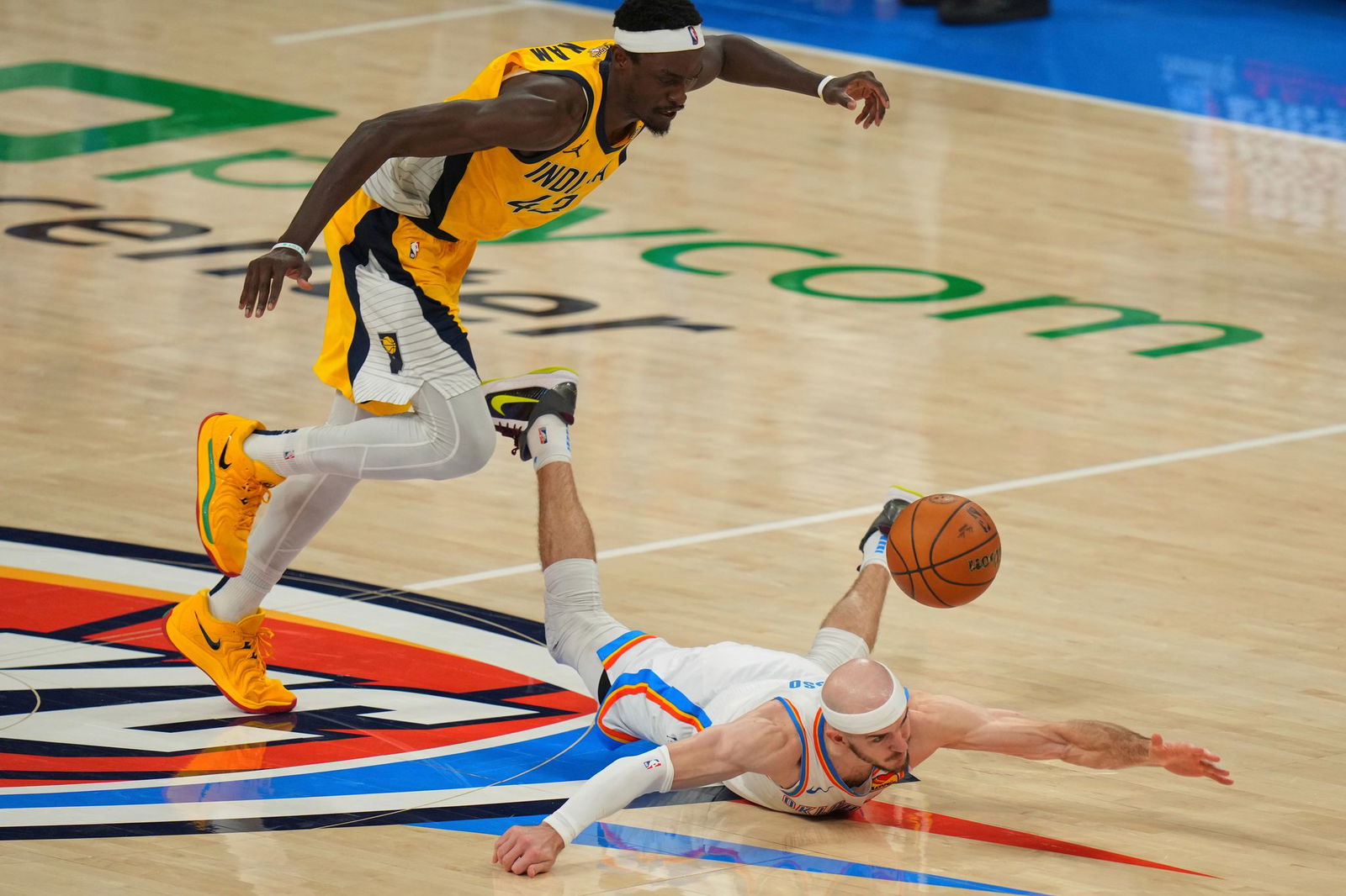 Pascal Siakam (links) und Alex Caruso sind die beiden einzigen Spieler, die schon mal NBA-Champion waren.