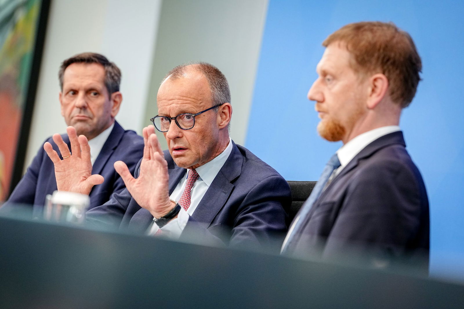 Für Merz war es die erste Ministerpräsidentenkonferenz. 