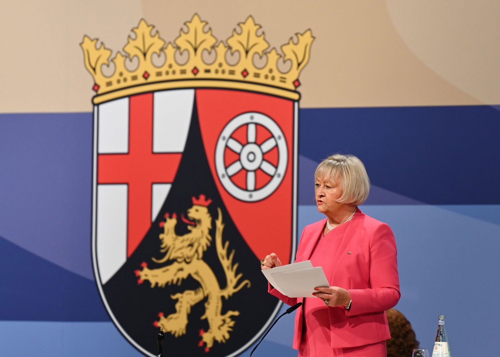 Cornelia Willius-Senzer bei der konstituierenden Sitzung des Landtags nach der letzten Landtagswahl. (Archivbild)