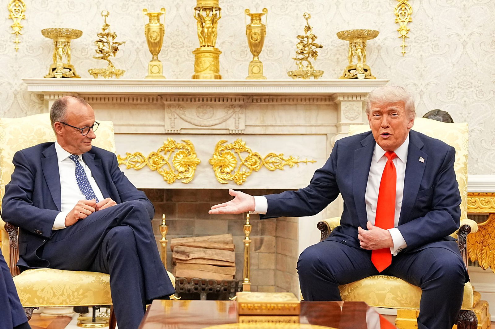 Die Chemie zwischen Trump und Merz stimmt.