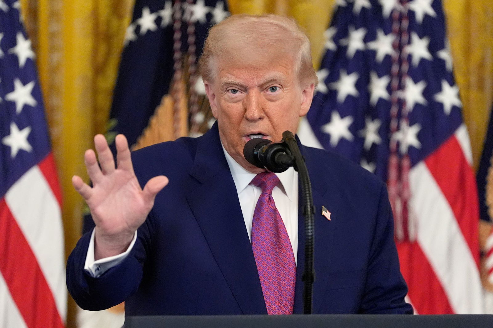 Schließt einen israelischen Angriff auf den Iran nicht aus - US-Präsident Donald Trump. 