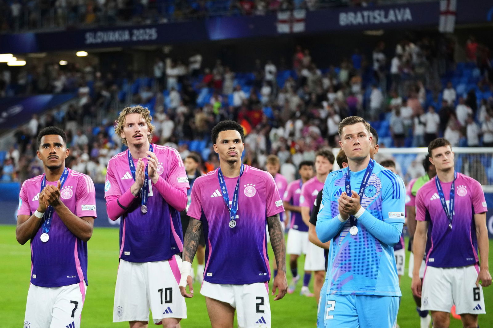 Große Enttäuschung bei der deutschen Mannschaft. 