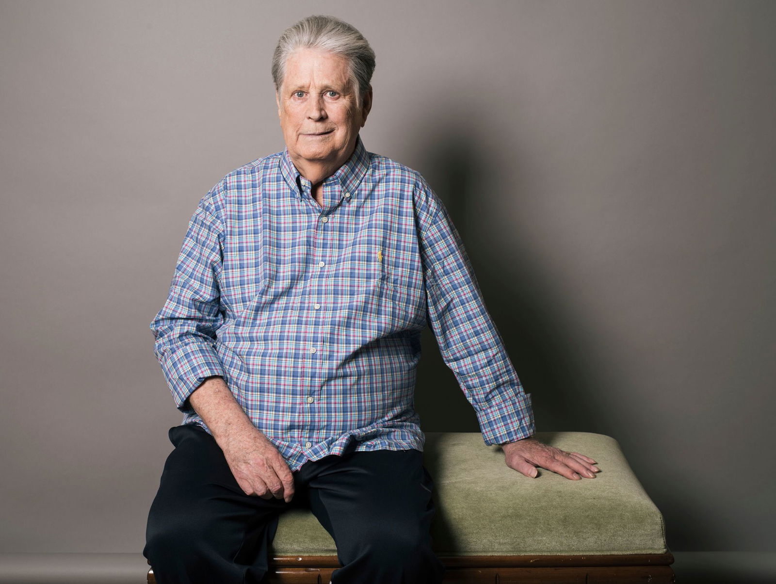 Der Musiker Brian Wilson posiert im Jahr 2015 für ein Porträt in Los Angeles.