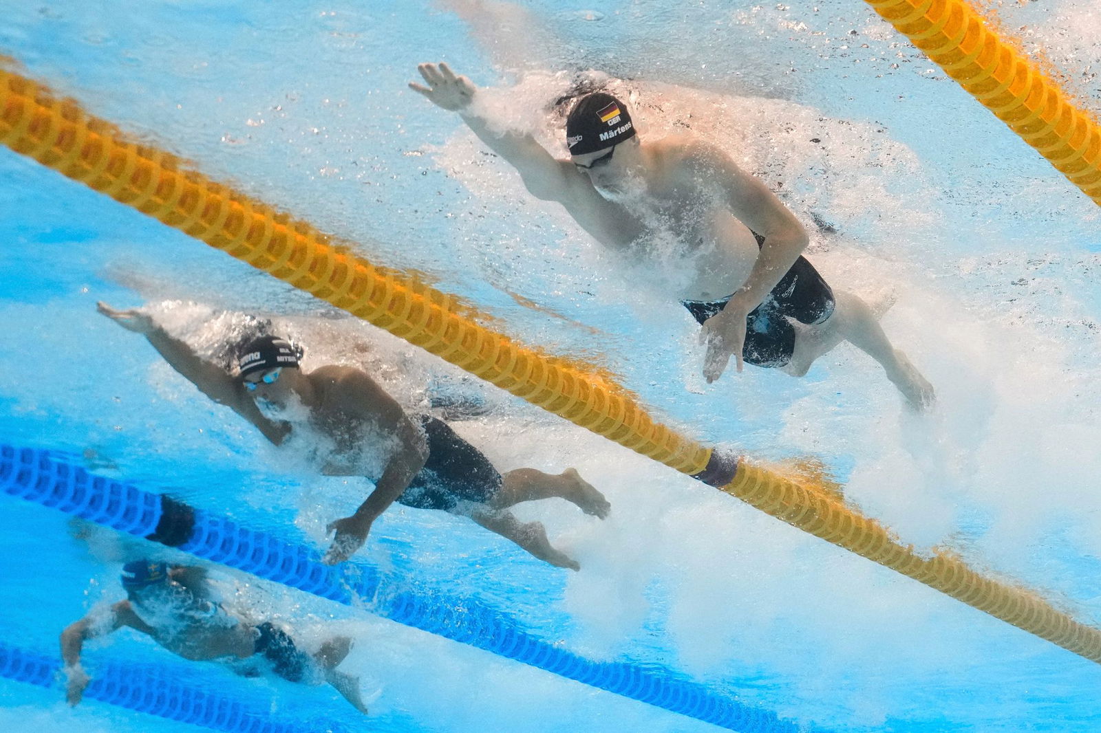 Lukas Märtens setzte sich in einem hoch spannenden Rennen durch.