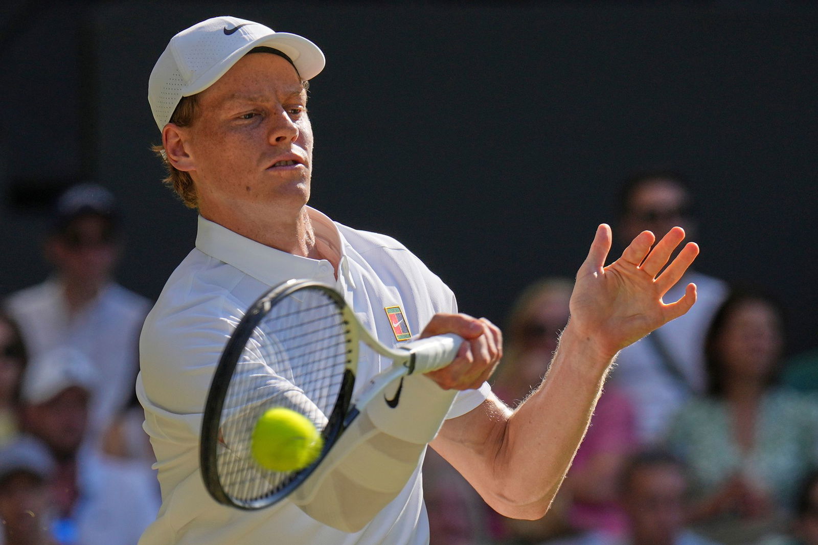 Jannik Sinner steht in seinem ersten Wimbledon-Finale.