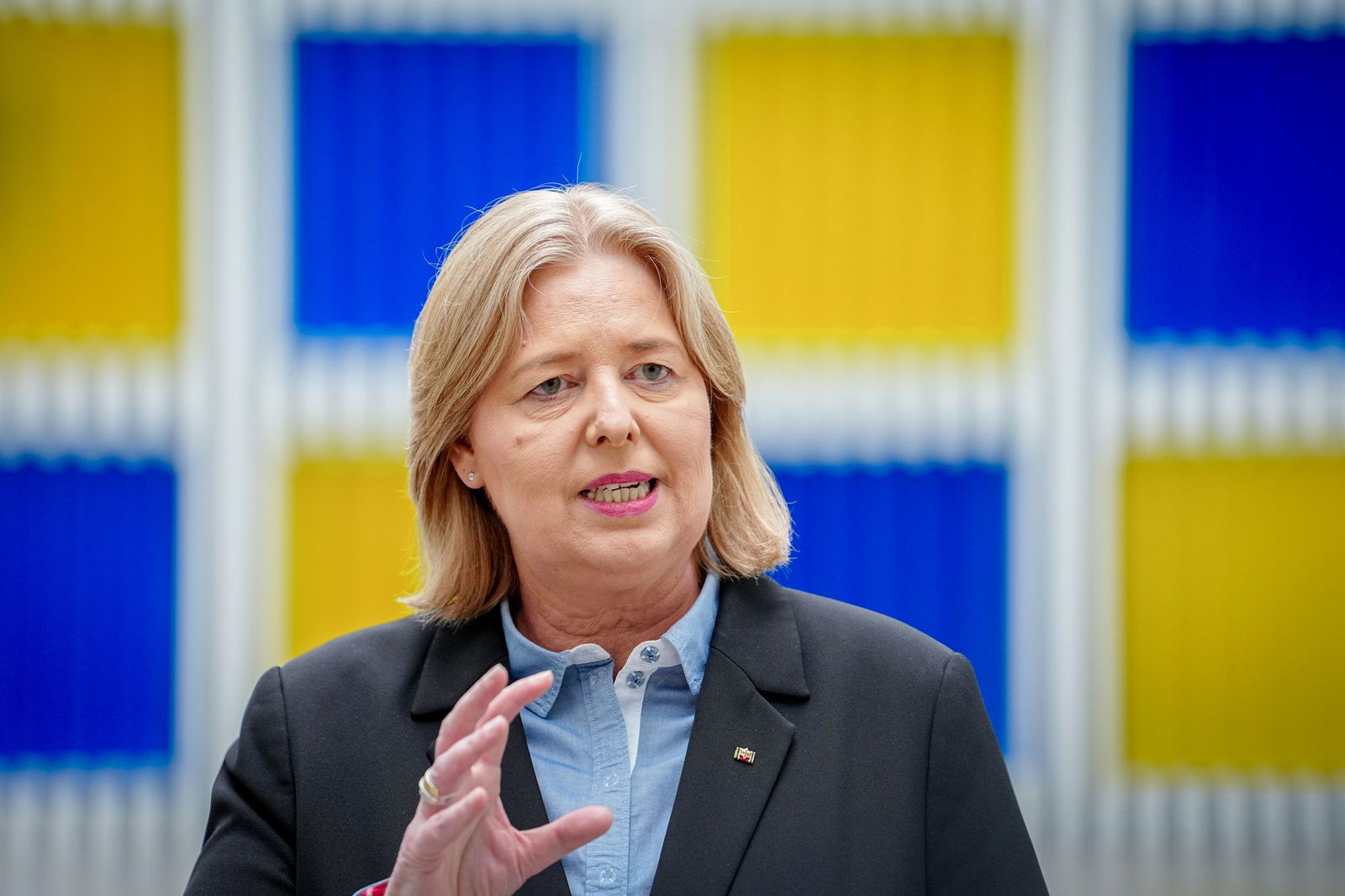 «Ich bin für alles offen», sagte die Bundessozialministerin mit Blick auf die Rente. 