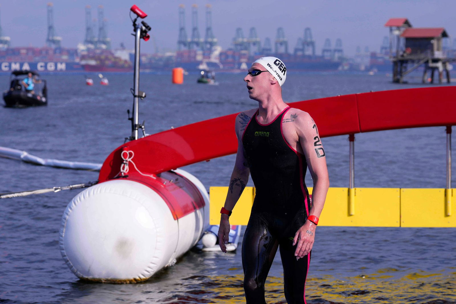 Vier Rennen in fünf Tagen: Bei Florian Wellbrock ist der Akku leer.