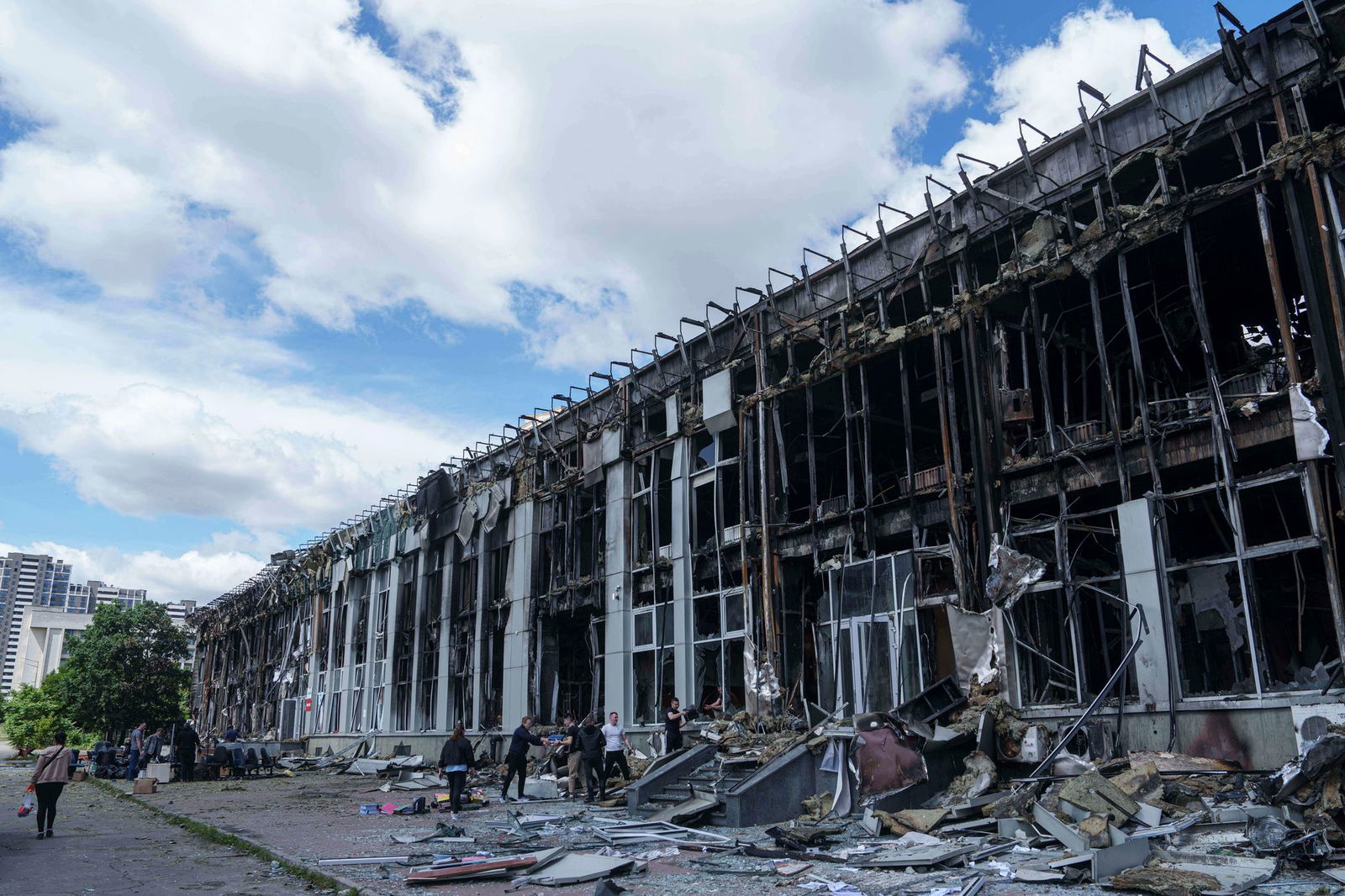 Auch Kiew wurde zuletzt angegriffen. (Archivbild)