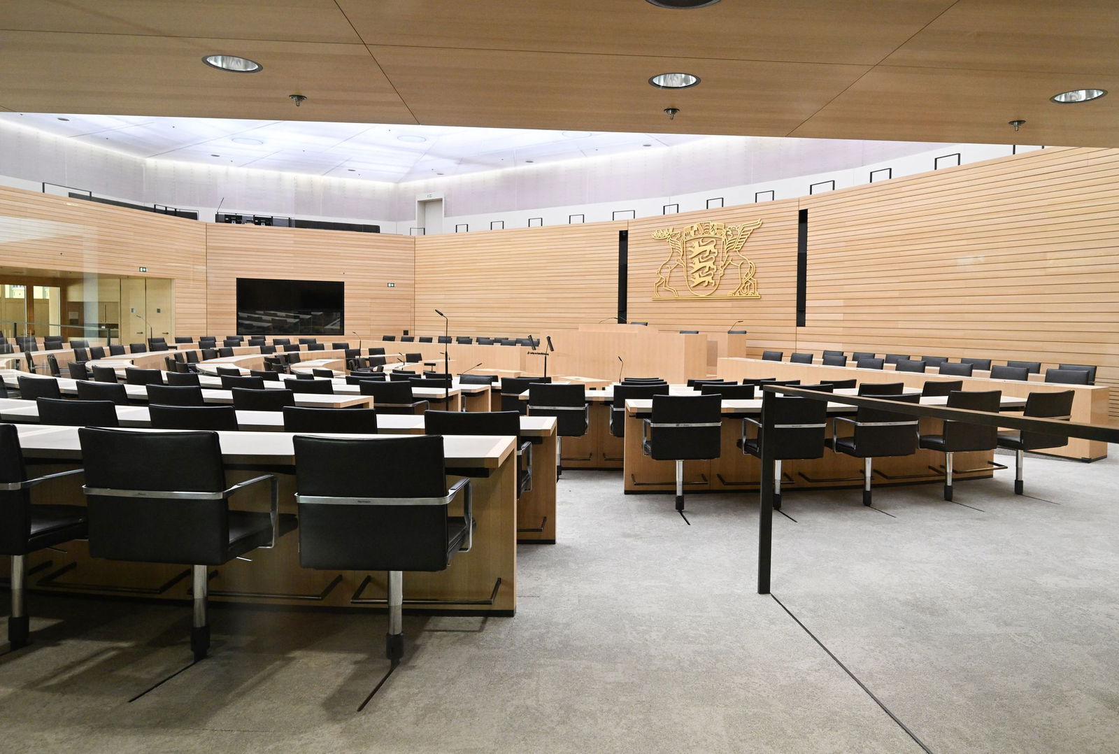 Im Landtag von Baden-Württemberg hatte es einen Skandal um ein Hakenkreuz gegeben.