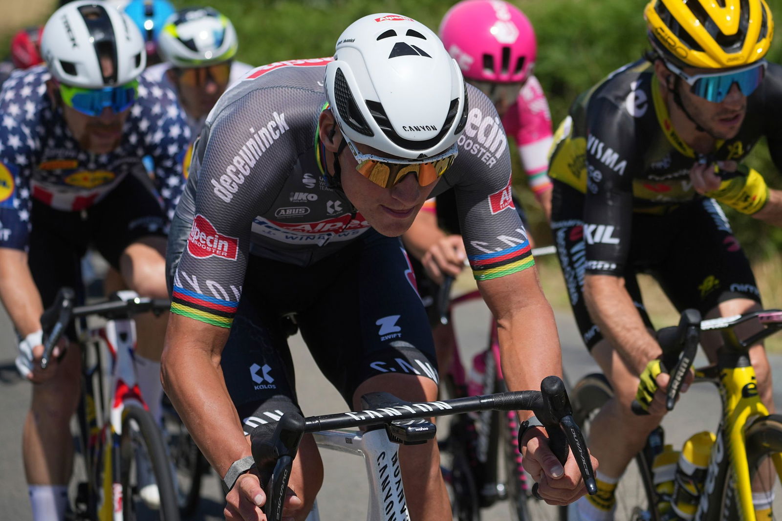 Holt sich nach nur einem Tag das Gelbe Trikot zurück: Mathieu van der Poel