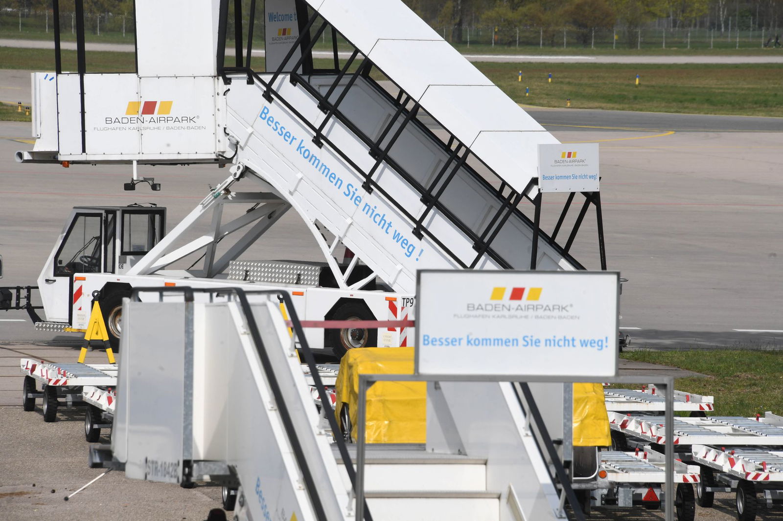 Der Streik französischer Fluglotsen betrifft auch den Baden-Airpark. (Archivbild)