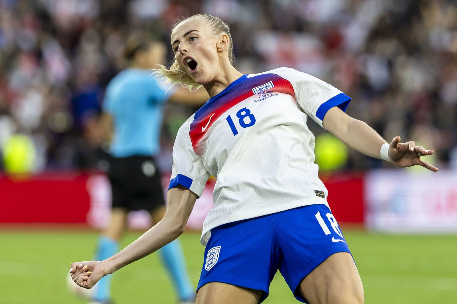 Kelly-Time: Englands Siegtorschützin im Elfmeterschießen.